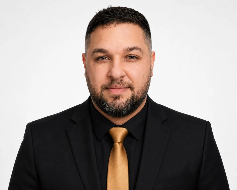 Retrato da advogado Felippe Leandro da Silva